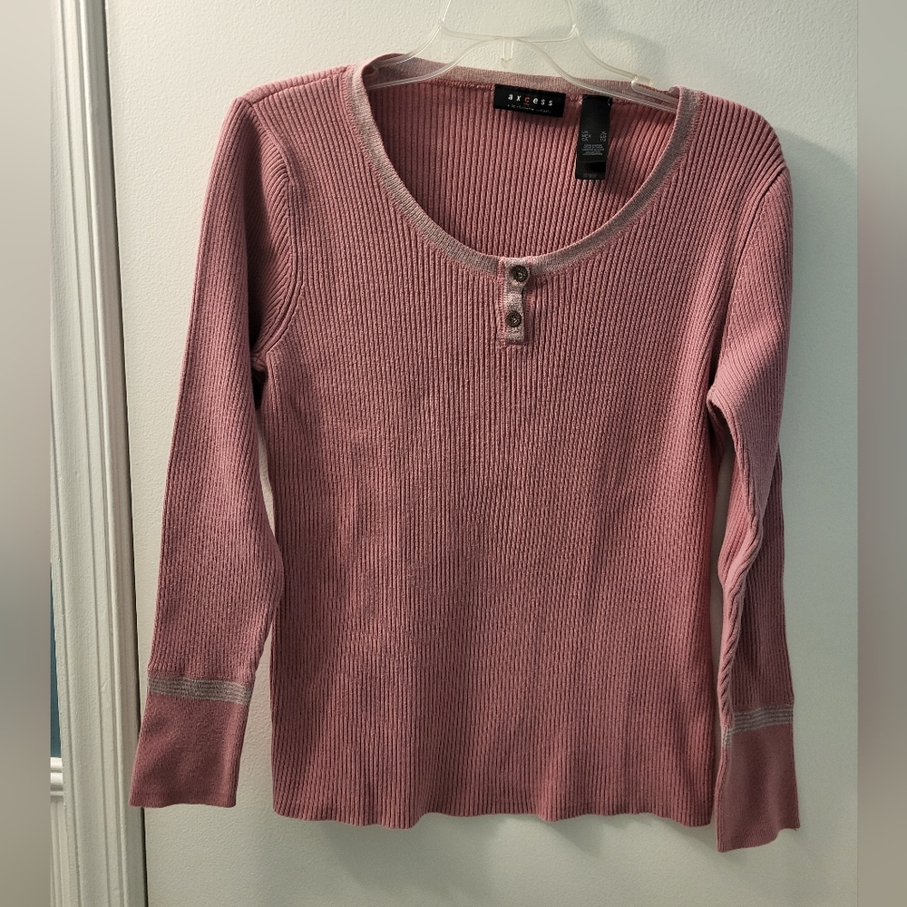 Axcess ribbed knit shirt XL